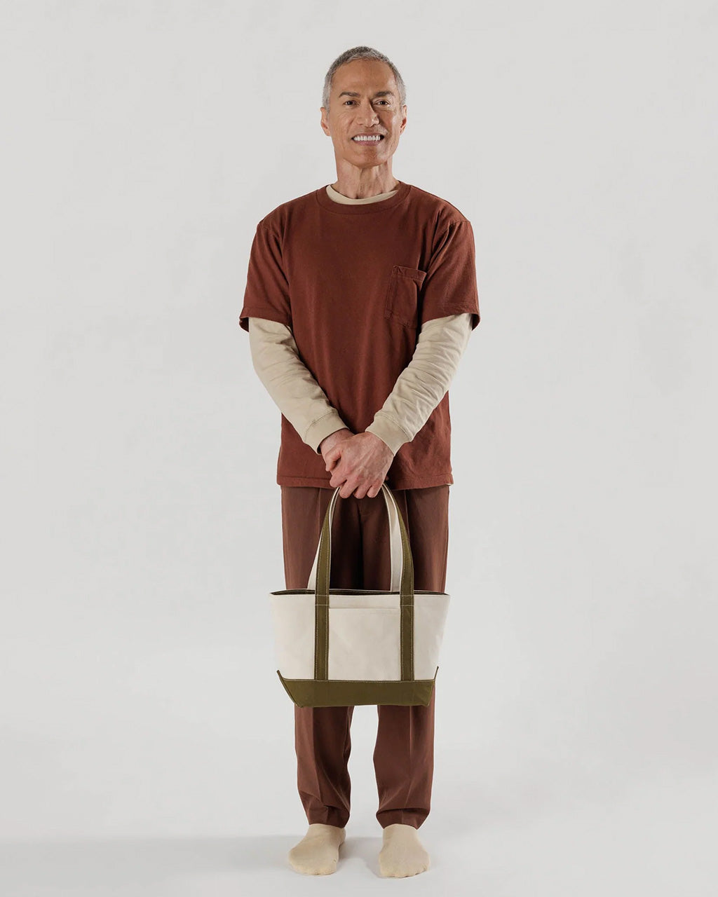 Baggu Small Heavyweight Canvas Tote | Tamarind