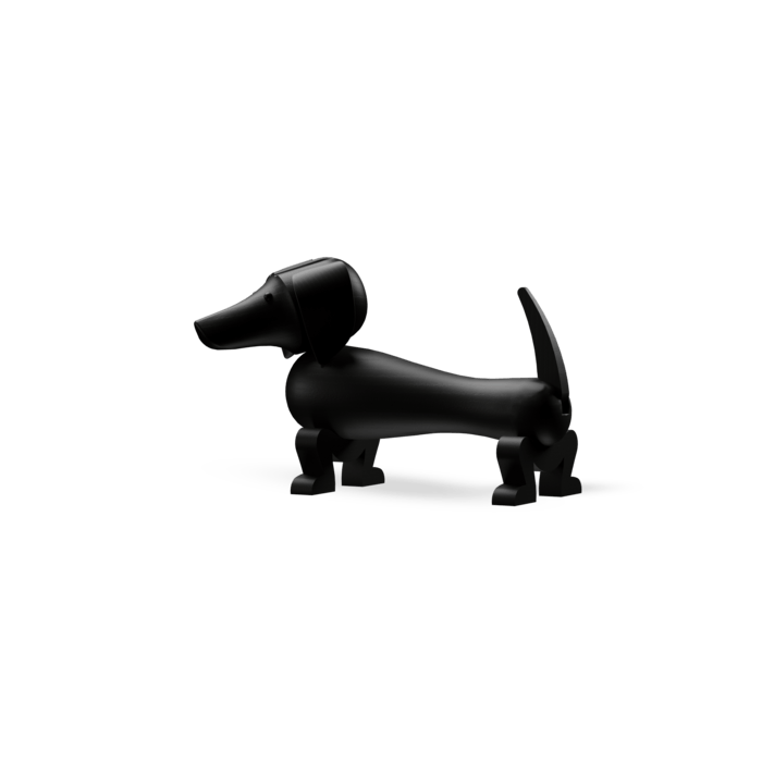 Kay Bojesen Dog, Dark Stained Oak