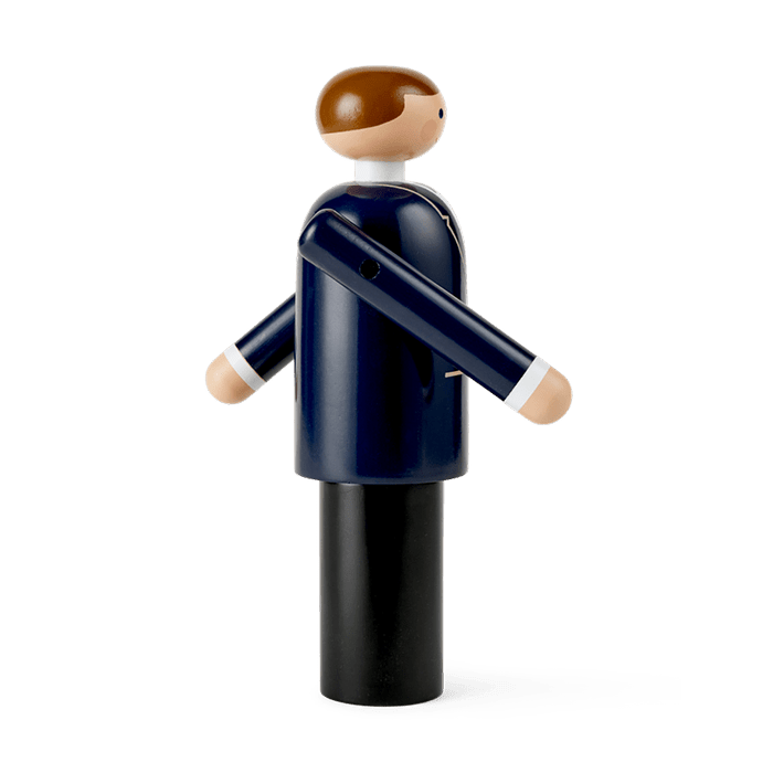 Kay Bojesen Groom, Blue/Black/White