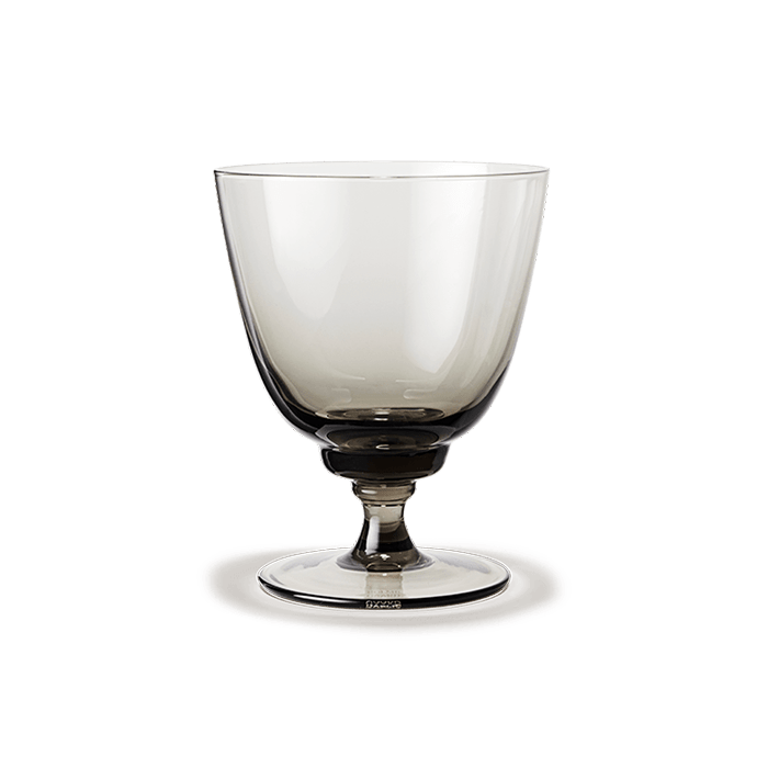 Holmegaard Flow Tumbler on foot, 11.8 Oz, 1 Pcs.