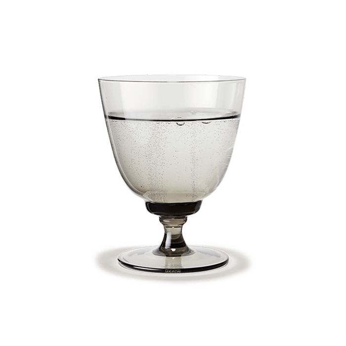 Holmegaard Flow Tumbler on foot, 11.8 Oz, 1 Pcs.