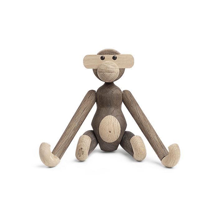 Kay Bojesen Monkey, Oak/Smoked Oak, Small