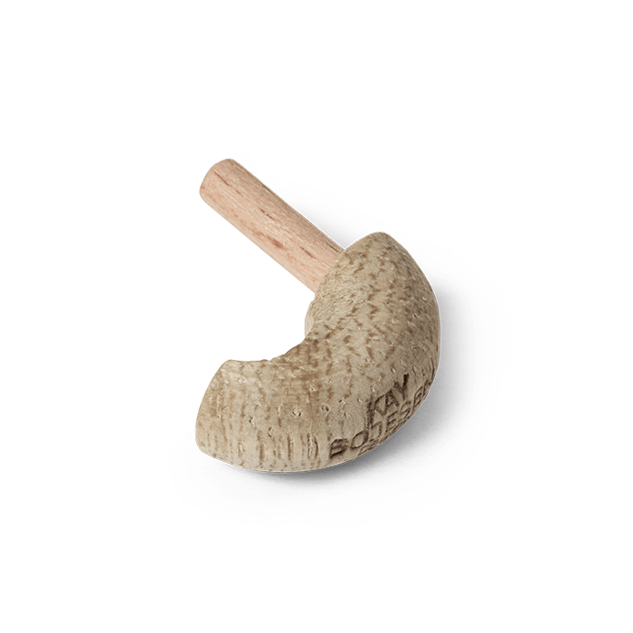 Kay Bojesen Spare Part for Monkey, Mini Paw with Logo, Teak/Limba
