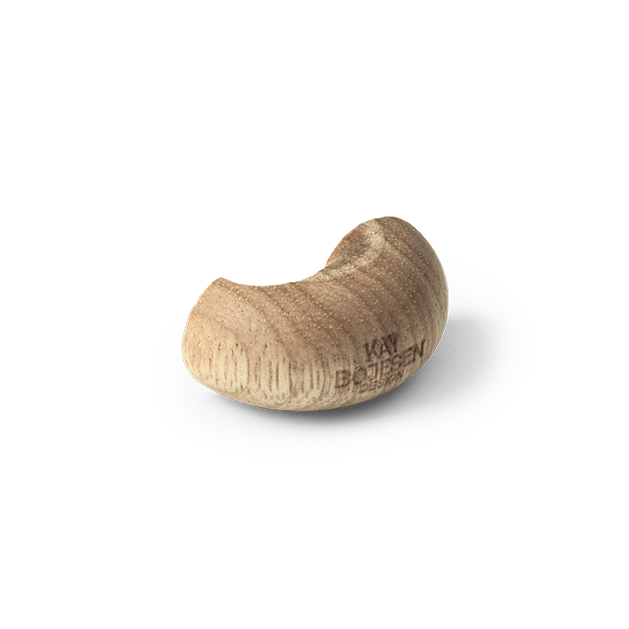 Kay Bojesen Spare Part for Monkey, Small Paw with Logo, Teak/Limba