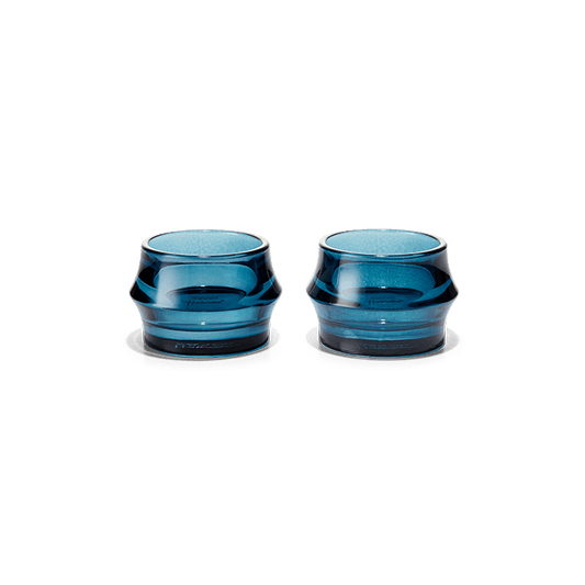 Holmegaard ARC Tealight Holder, Dark Blue, 2.8", 2 Pcs.