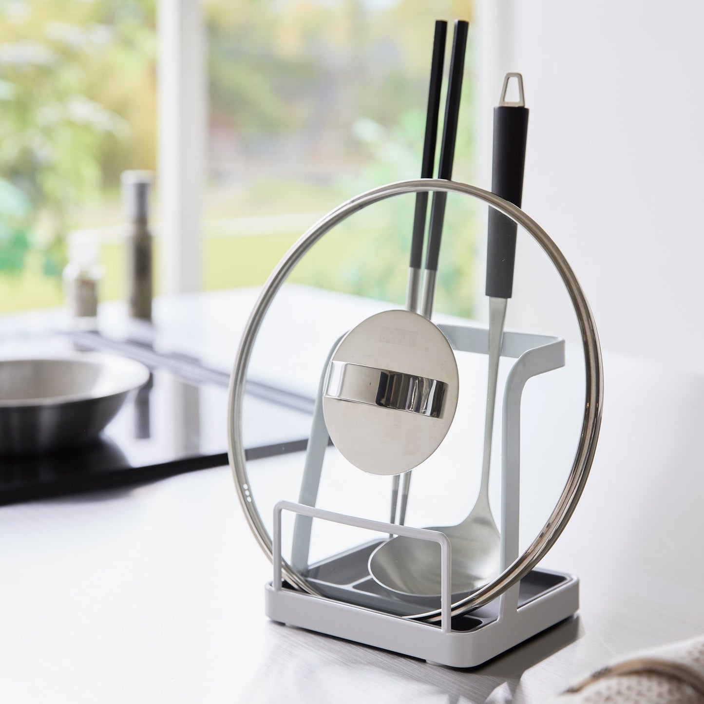 Yamazaki Home Large Lid and Ladle Stand