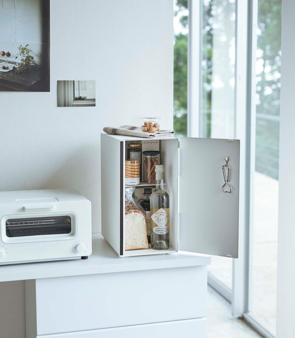 Bread Box - Vertical - Steel