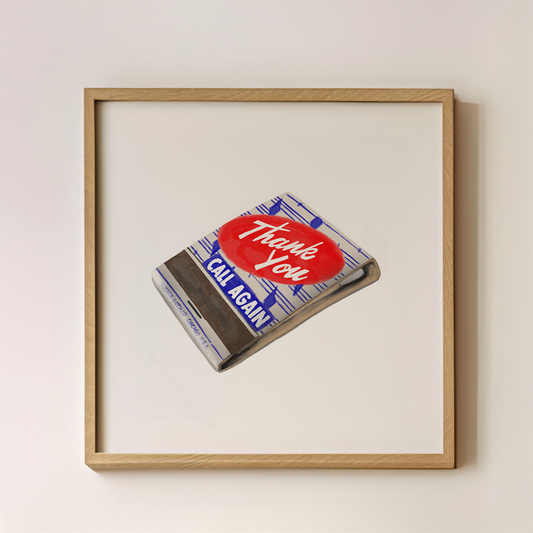 Sandgrain Studio Thank You / Call Again Art Print