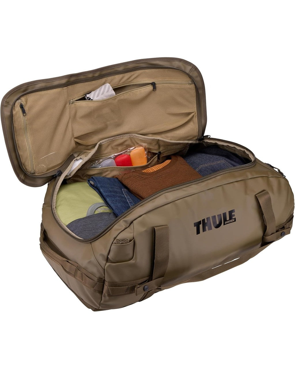 Thule Chasm Duffel Bag || color: Deep Khaki + size: 70L 