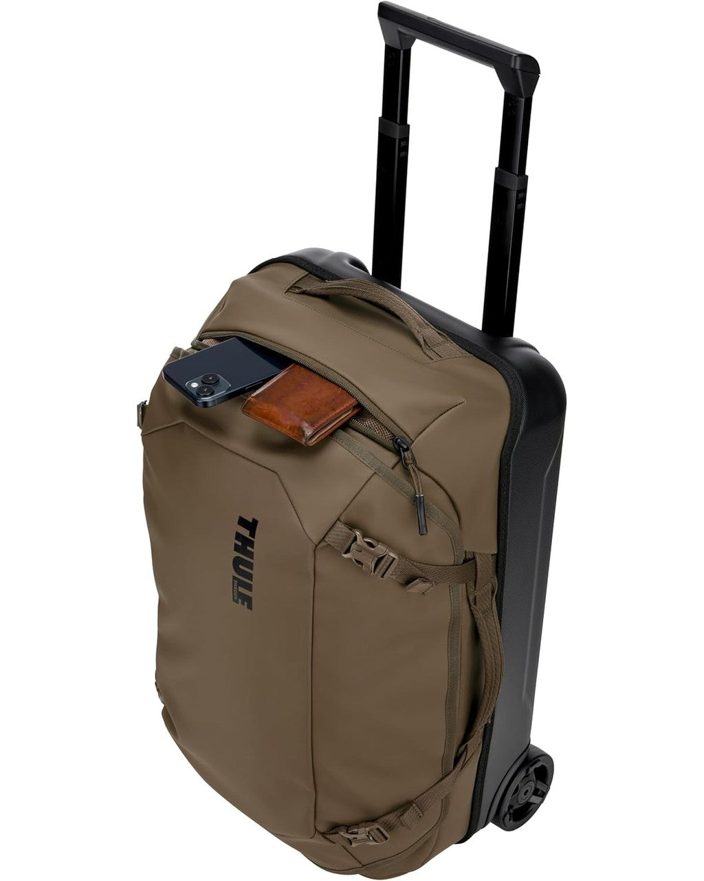 Thule Chasm Carry-On Wheeled Duffel Bag | 40L / Deep Khaki