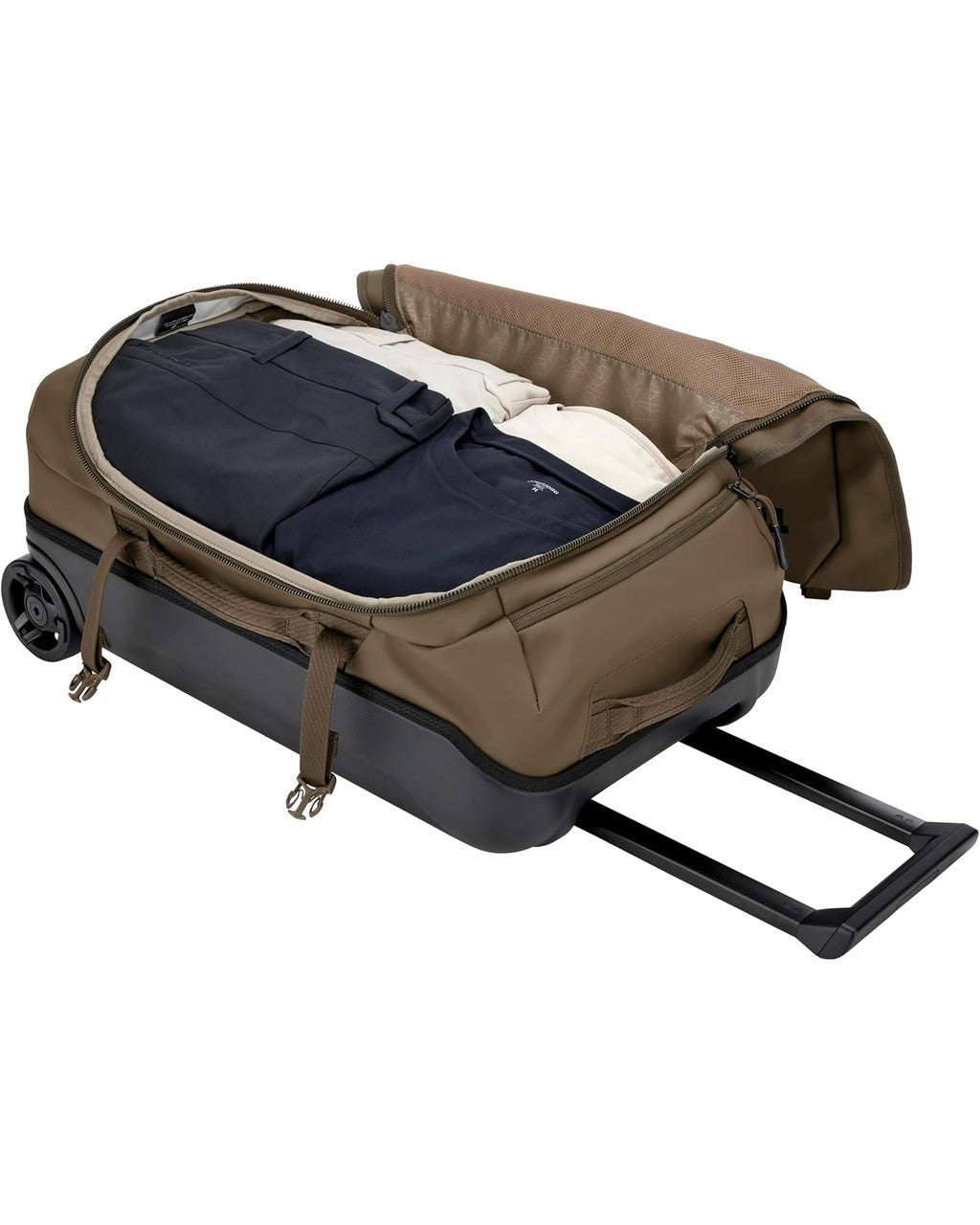 Thule Chasm Carry-On Wheeled Duffel Bag | 40L / Deep Khaki