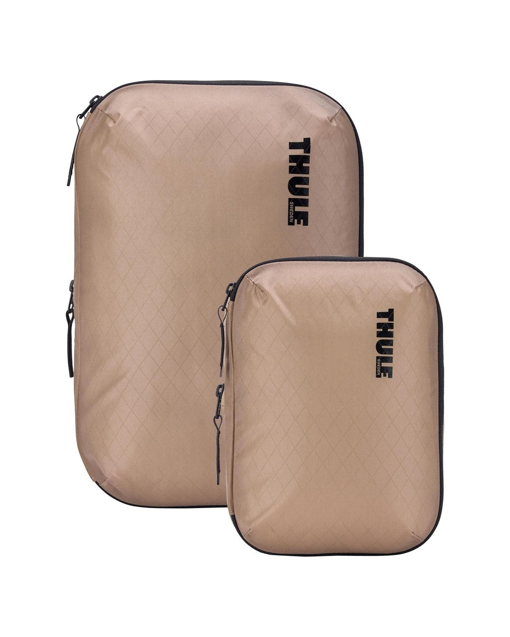 Thule Compression Packing Cube | Small Medium Set / Gentle Beige