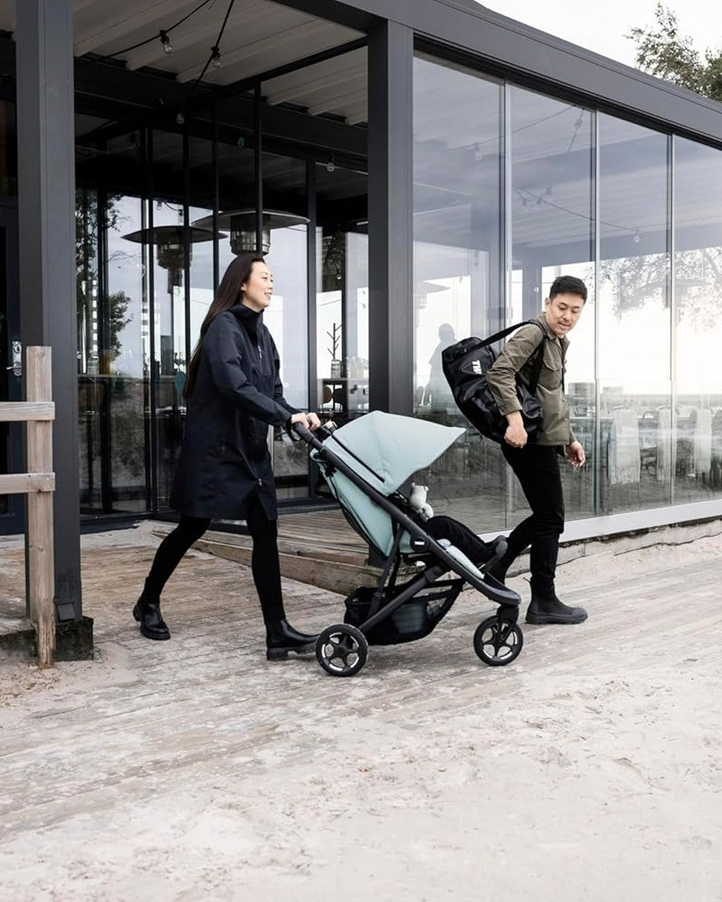 Thule Spring 2 Stroller | Mist Green 