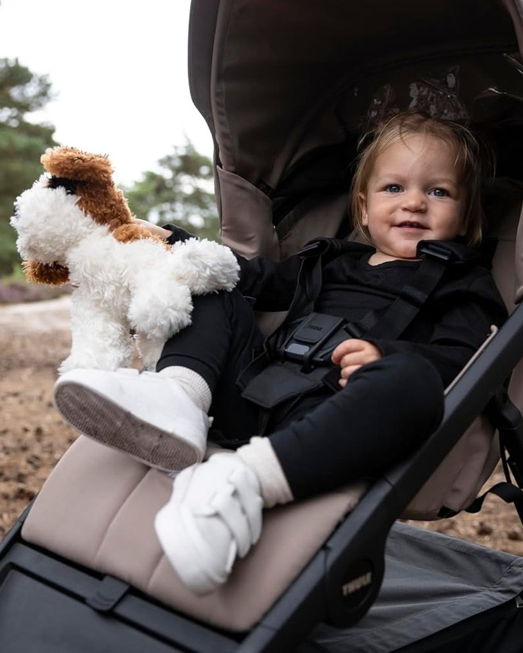 Thule Urban Glide 4-Wheel All-Terrain Single Stroller With Magnetic Buckle