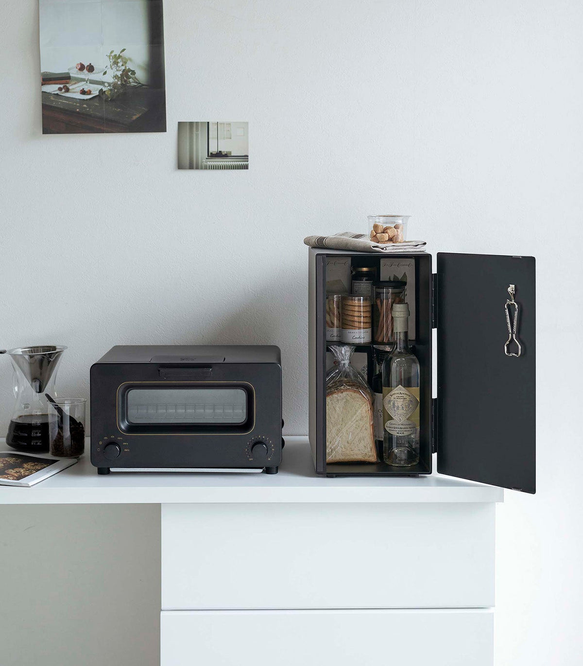 Bread Box - Vertical - Steel