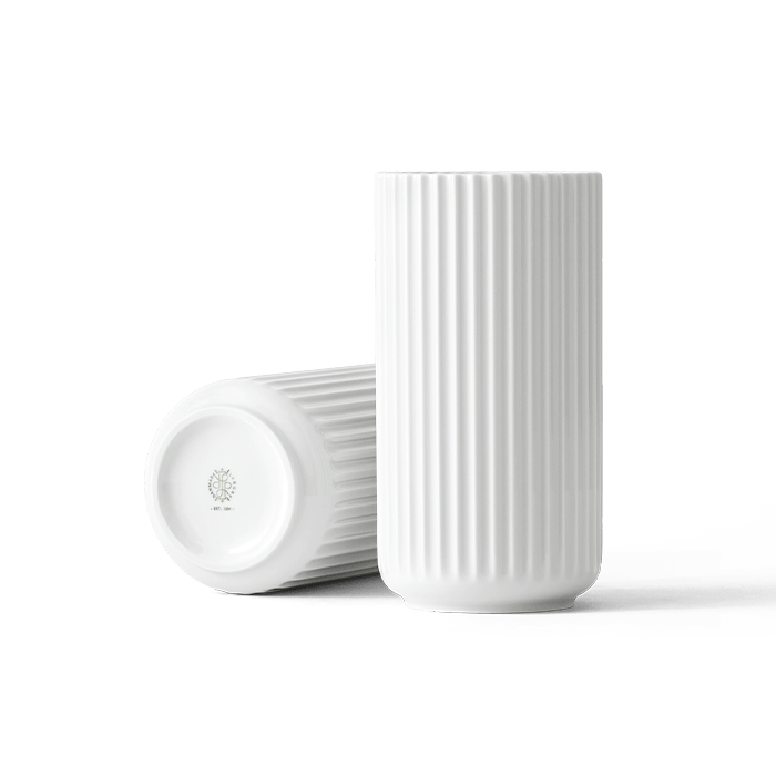 Lyngby Porcelæn Vase, White