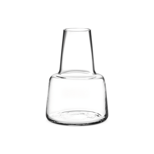 Holmegaard Flora Vase, Clear, H: 4.7"