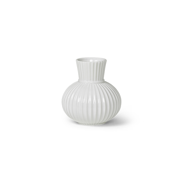Lyngby Tura Vase, White
