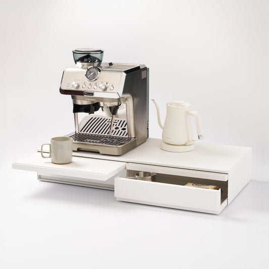 Yamazaki Home Wide Countertop Drawer with Pull-Out Shelf
