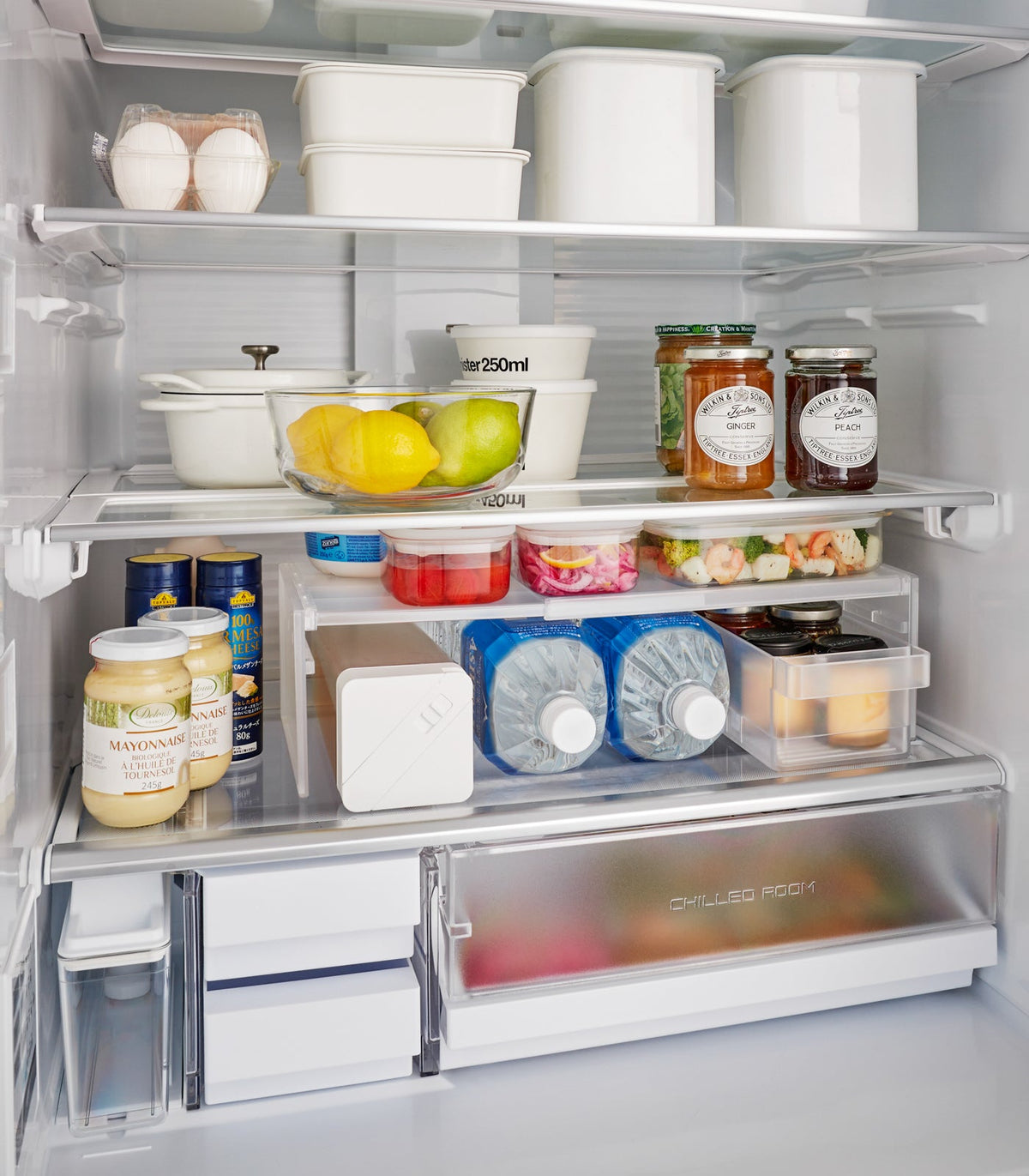 Two-Way Adjustable Refrigerator Shelf
