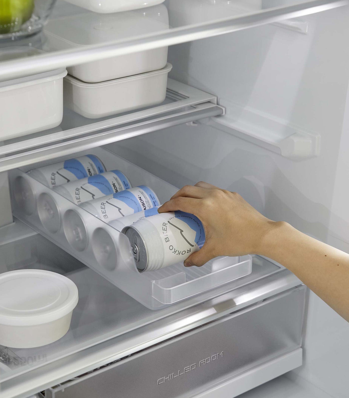 Yamazaki Home Refrigerator Organizer Bin
