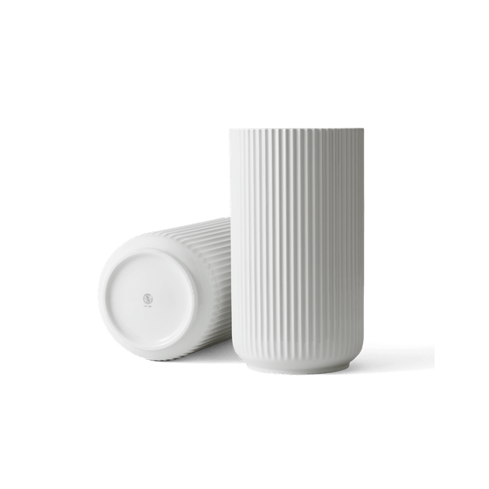 Lyngby Porcelæn Vase, White