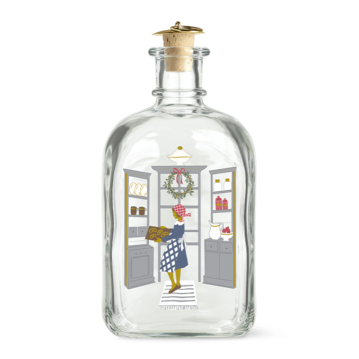 Holmegaard Christmas Bottle 2024, Multi, 24.7 Oz
