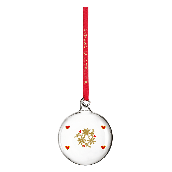 Holmegaard Ann-Sofi Romme Bauble, Clear, Small