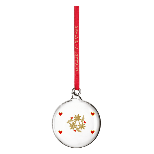 Holmegaard Ann-Sofi Romme Bauble, Clear, Small