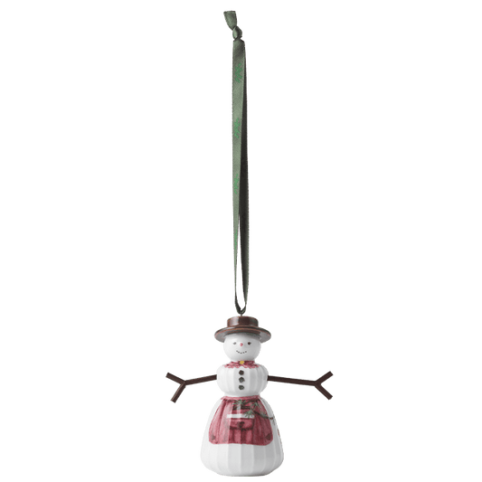 Kähler Hammershøi Christmas Hanging Snowwife, H: 3.5"