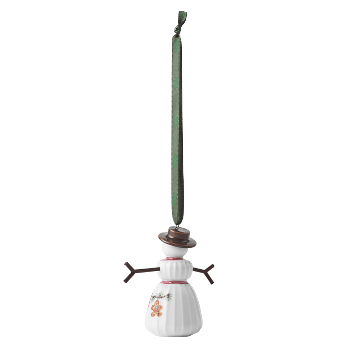 Kähler Hammershøi Christmas Hanging Snowwife, H: 3.5"
