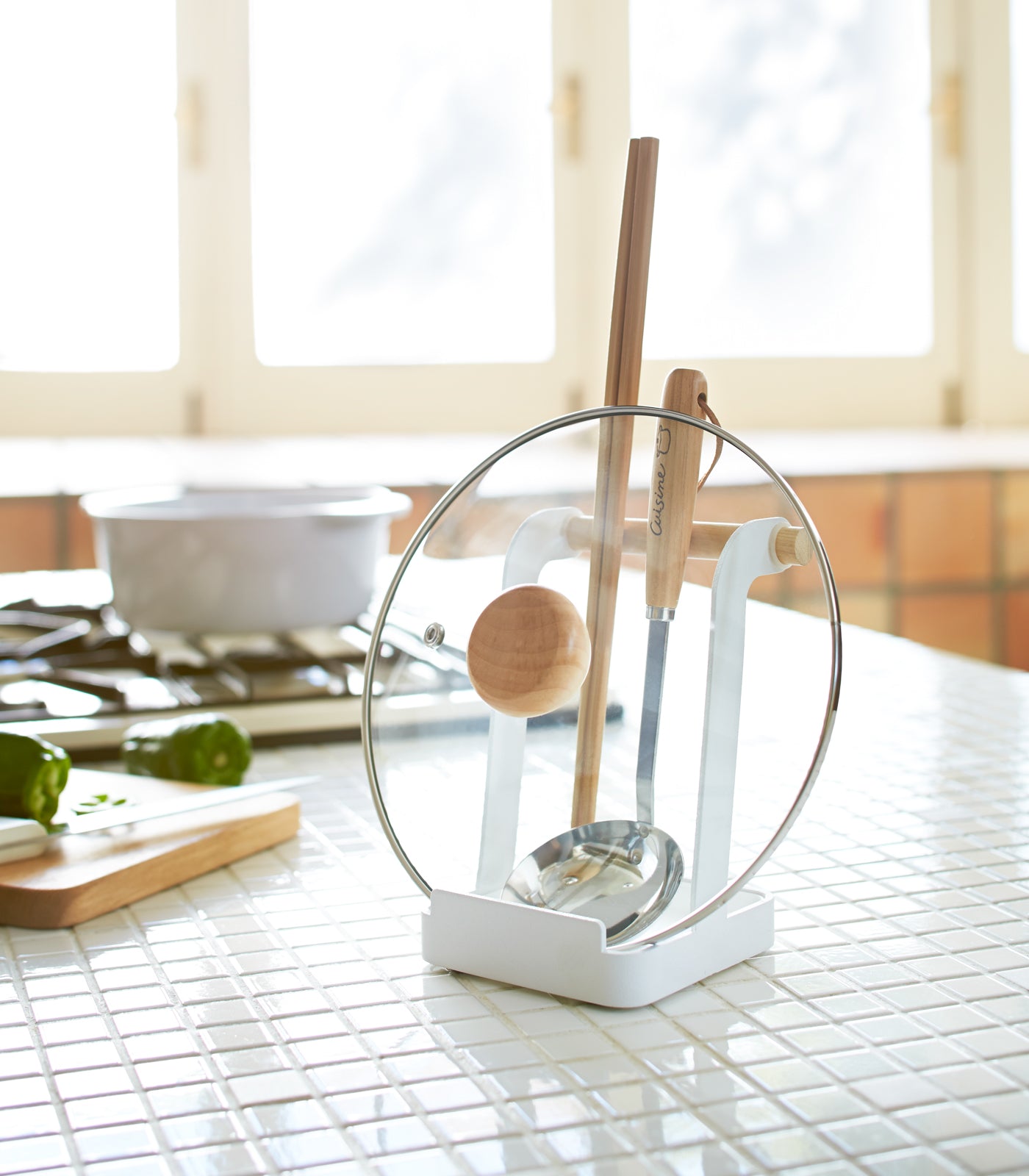 Yamazaki Home Lid & Ladle Stand