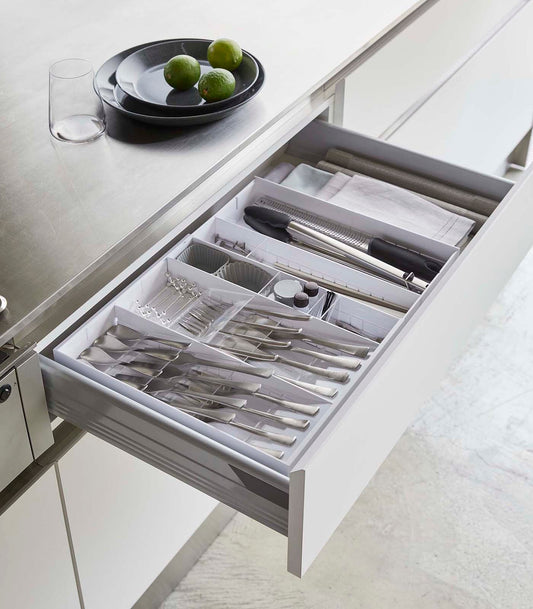 Yamazaki Home Large Expandable Cutlery Organizer