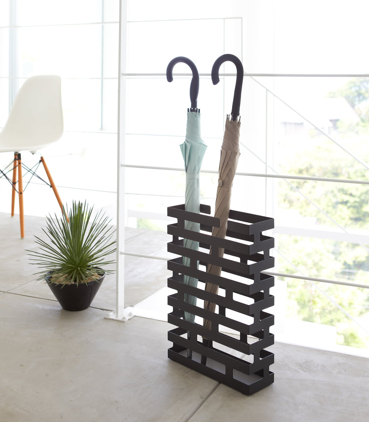 Umbrella Stand - Rectangle - Steel