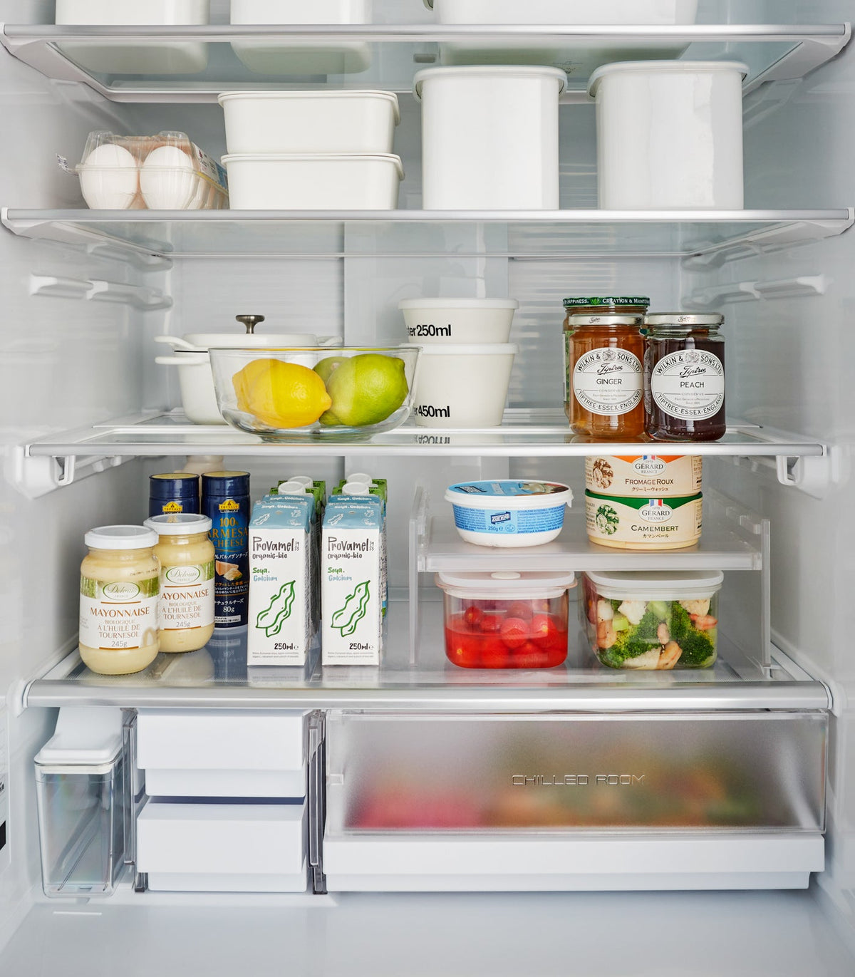 Two-Way Adjustable Refrigerator Shelf