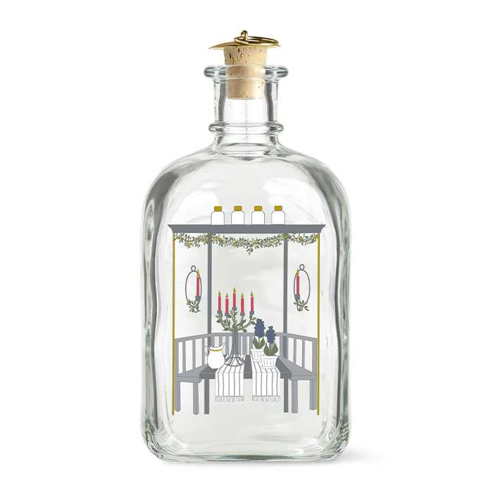 Holmegaard Christmas Bottle 2024, Multi, 24.7 Oz