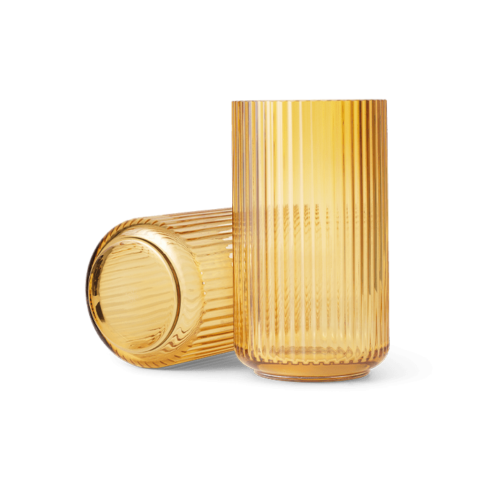 Lyngby Porcelæn Vase, Amber