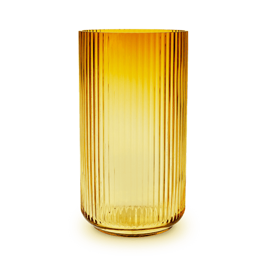 Lyngby Porcelæn Vase, Amber