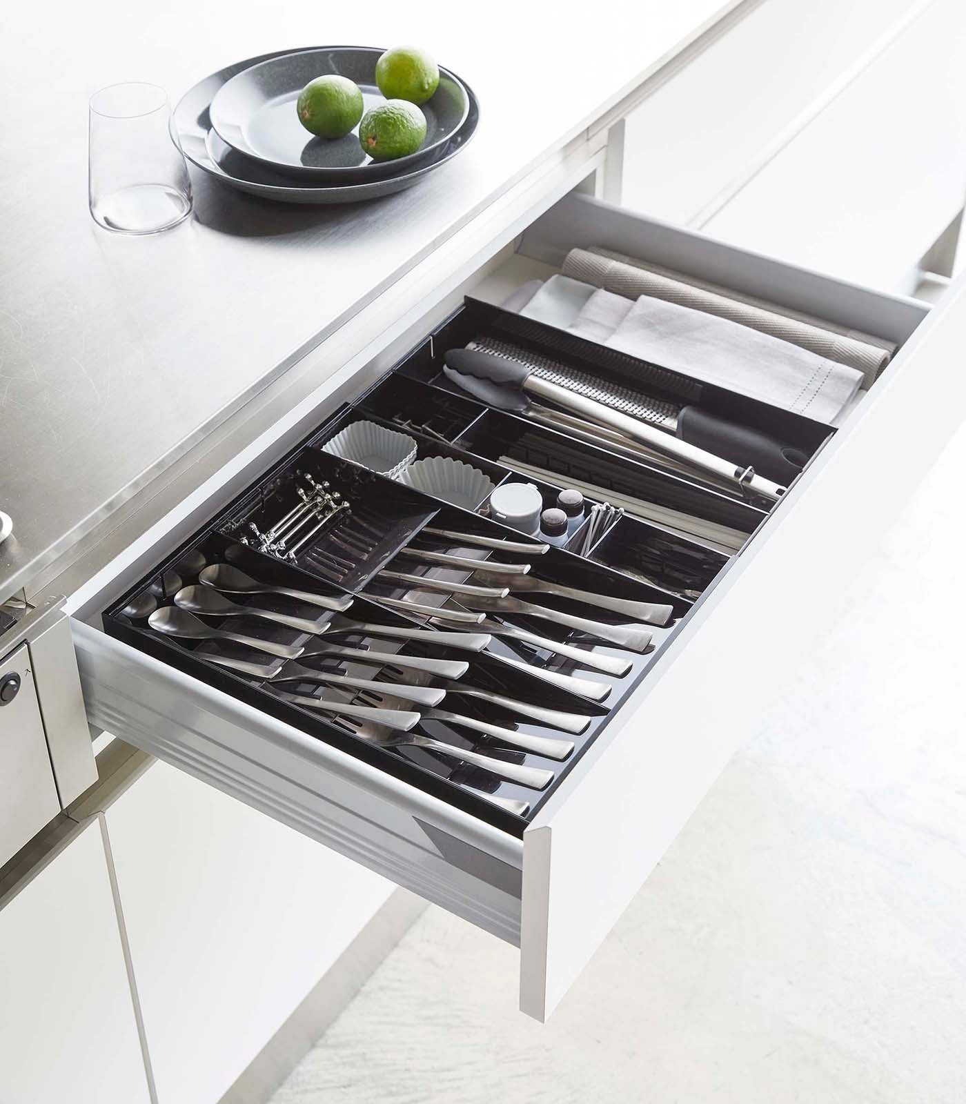 Yamazaki Home Large Expandable Cutlery Organizer
