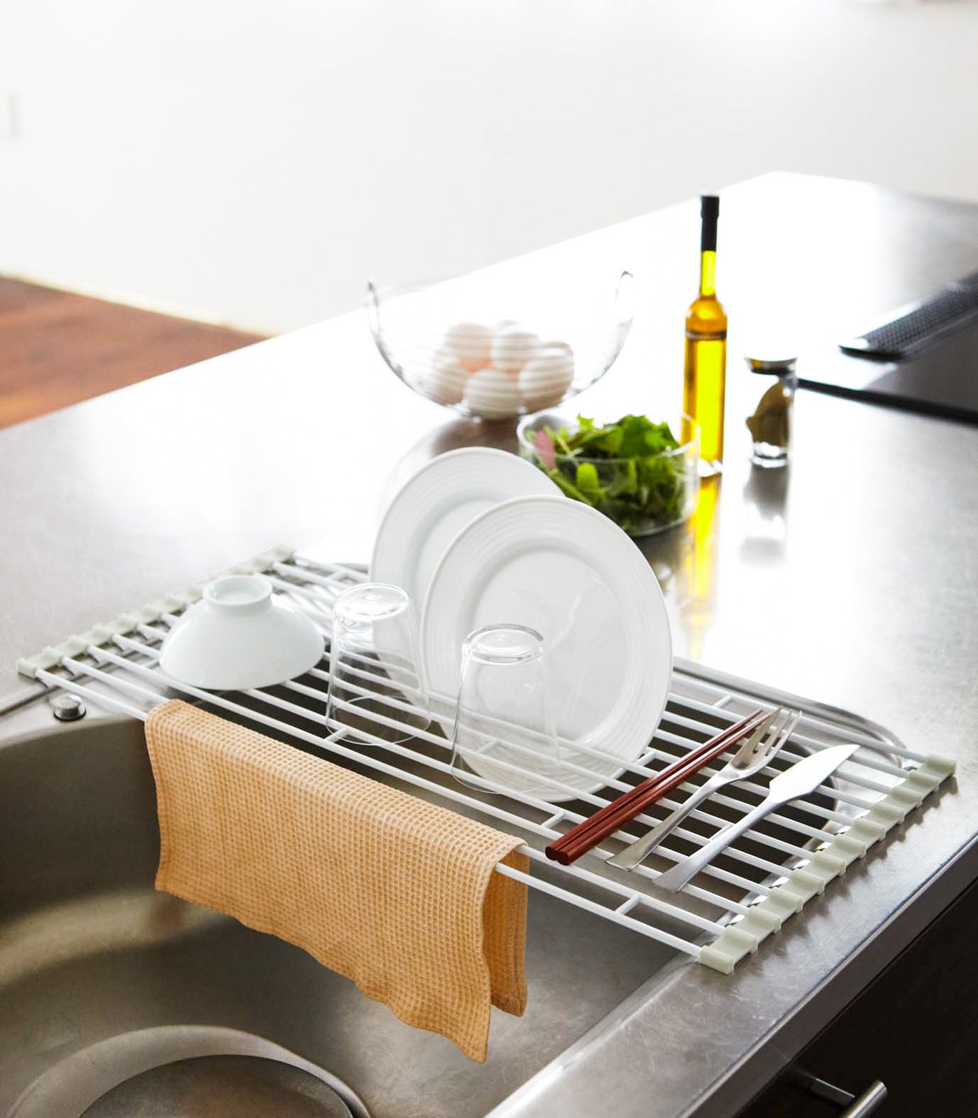 Yamazaki Home Over-the-Sink Dish Drainer