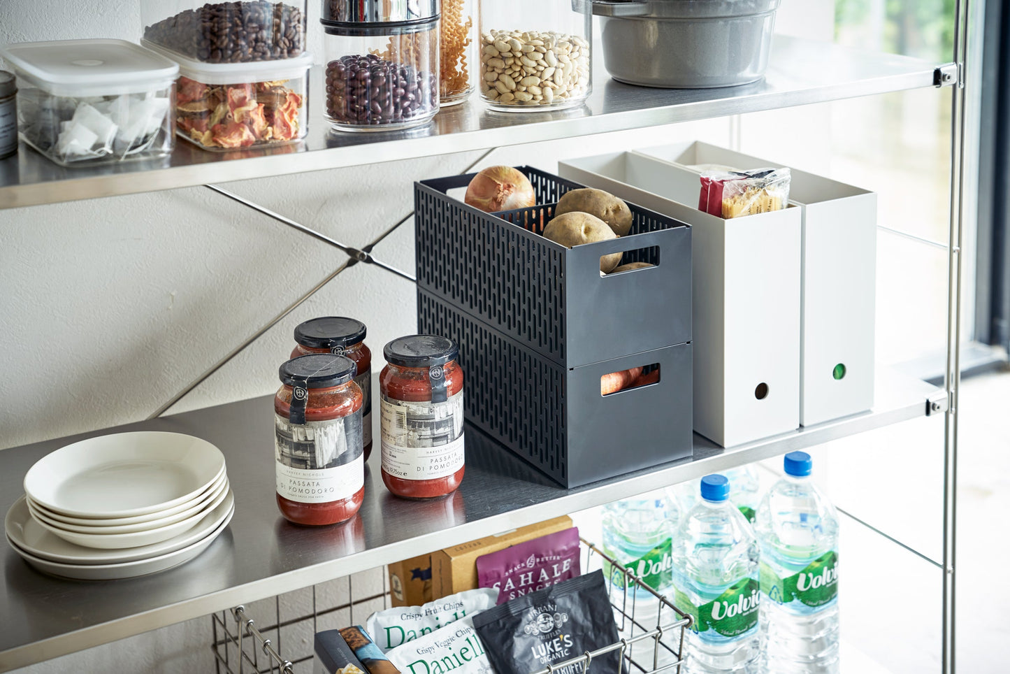 Yamazaki Home Stackable Vegetable Stocker