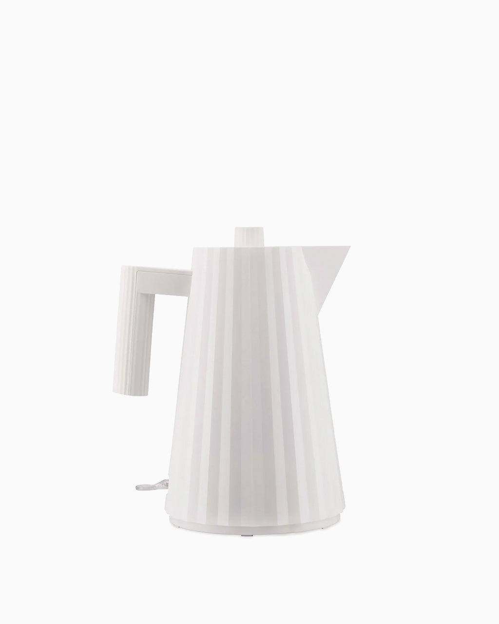 Alessi Plissé Electric Kettle in White