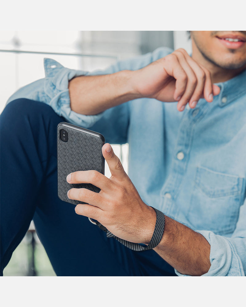 Moshi Altra Slim Hardshell Phone Case with Strap for iPhone XS MAX | Black