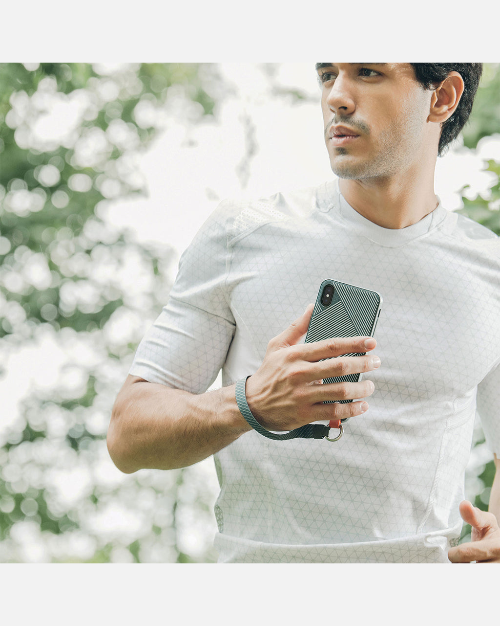 Moshi Altra Slim Hardshell Phone Case with Strap for iPhone XS MAX | Green