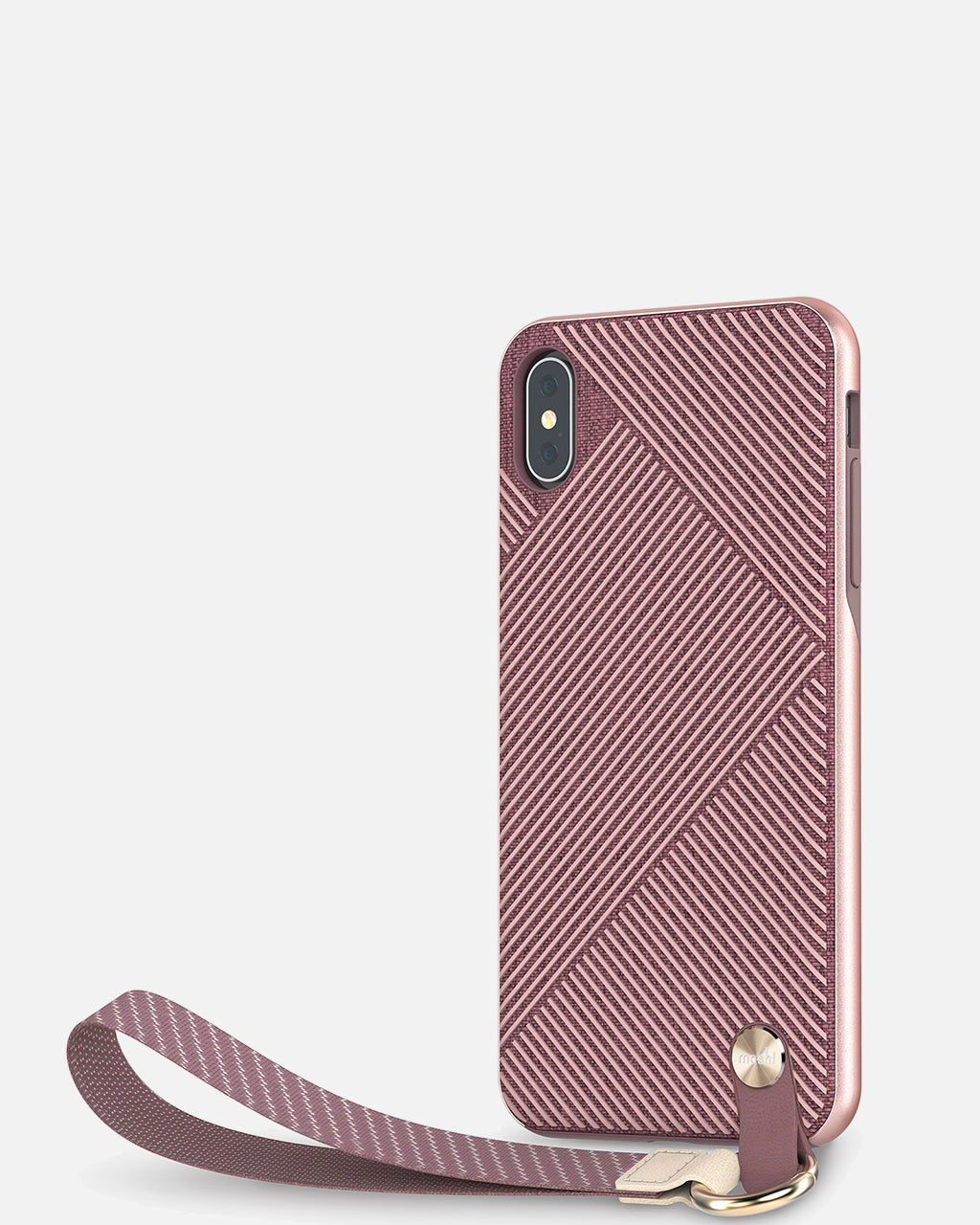 Moshi Altra Slim Hardshell Phone Case with Strap for iPhone XS MAX | Pink