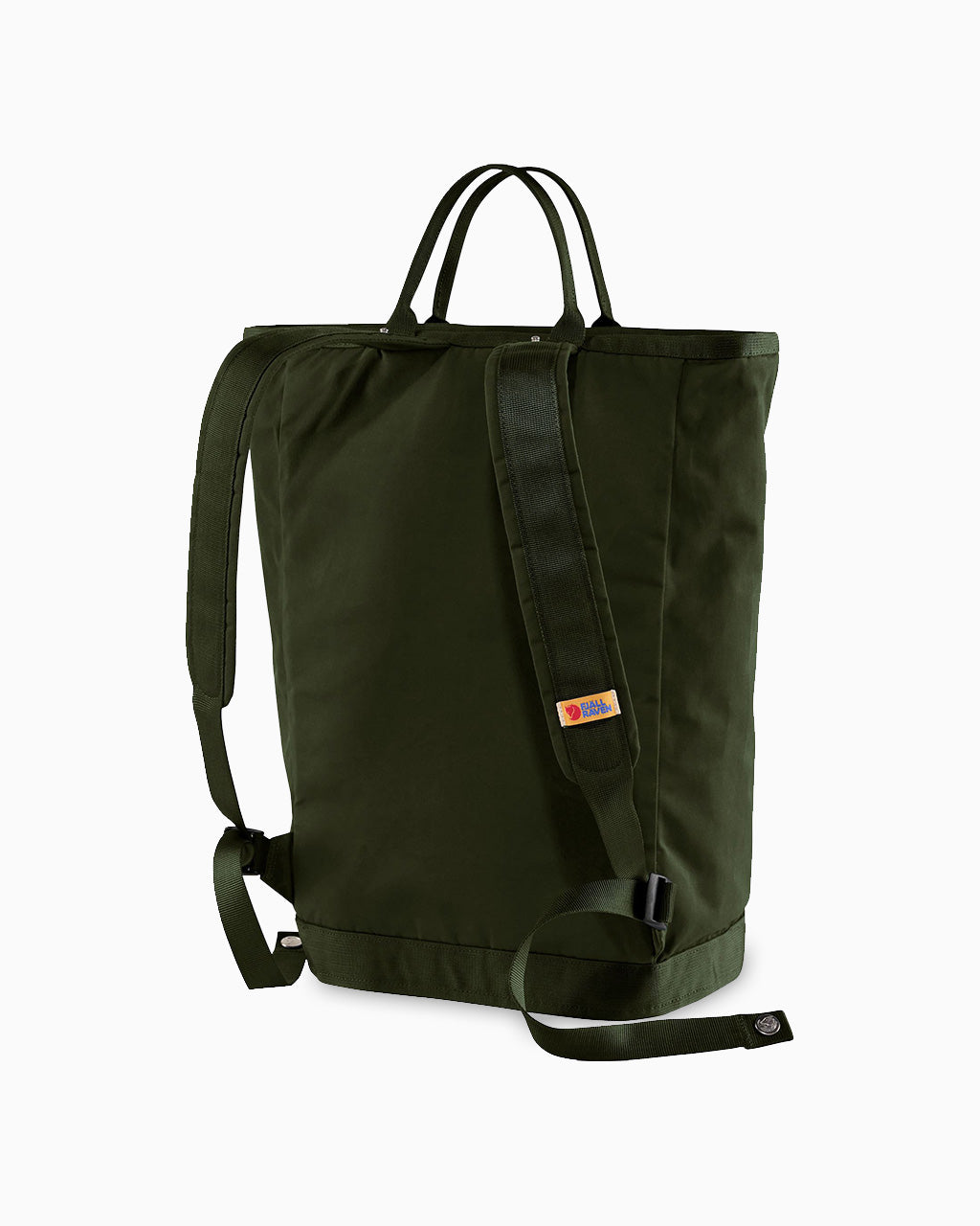 Back View of Fjallraven Vardag Totepack | Deep Forest