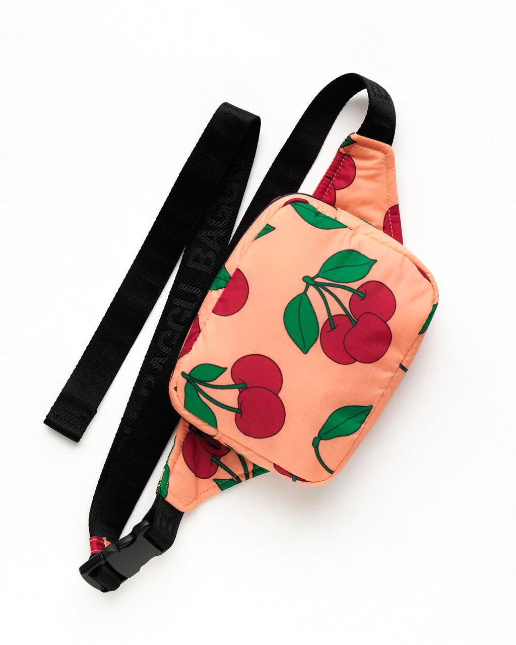 Baggu Puffy Fanny Pack in Sherbert Cherry | Sherbet Cherry