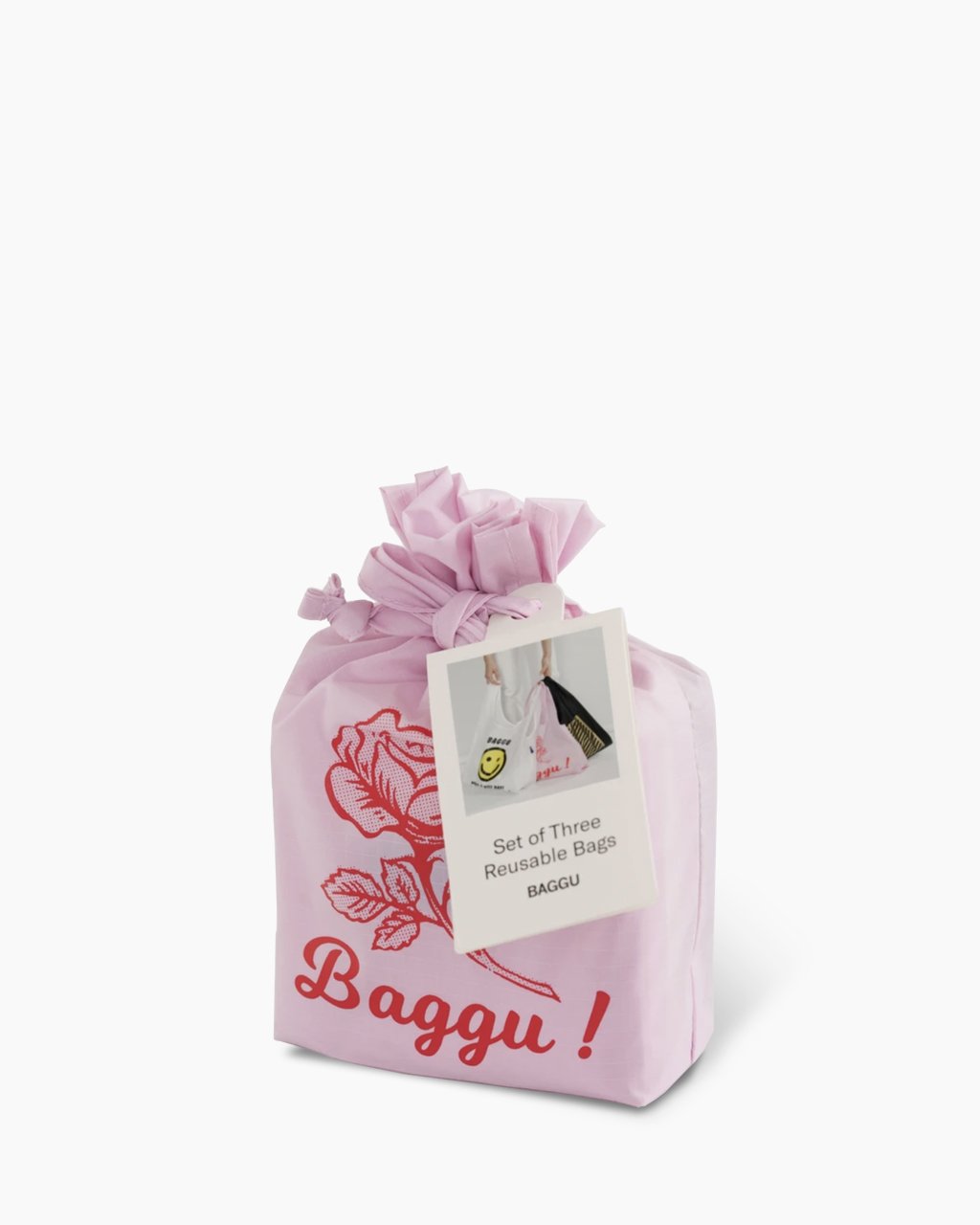 Baggu Standard Reusable Bag Set of Three | Thank You