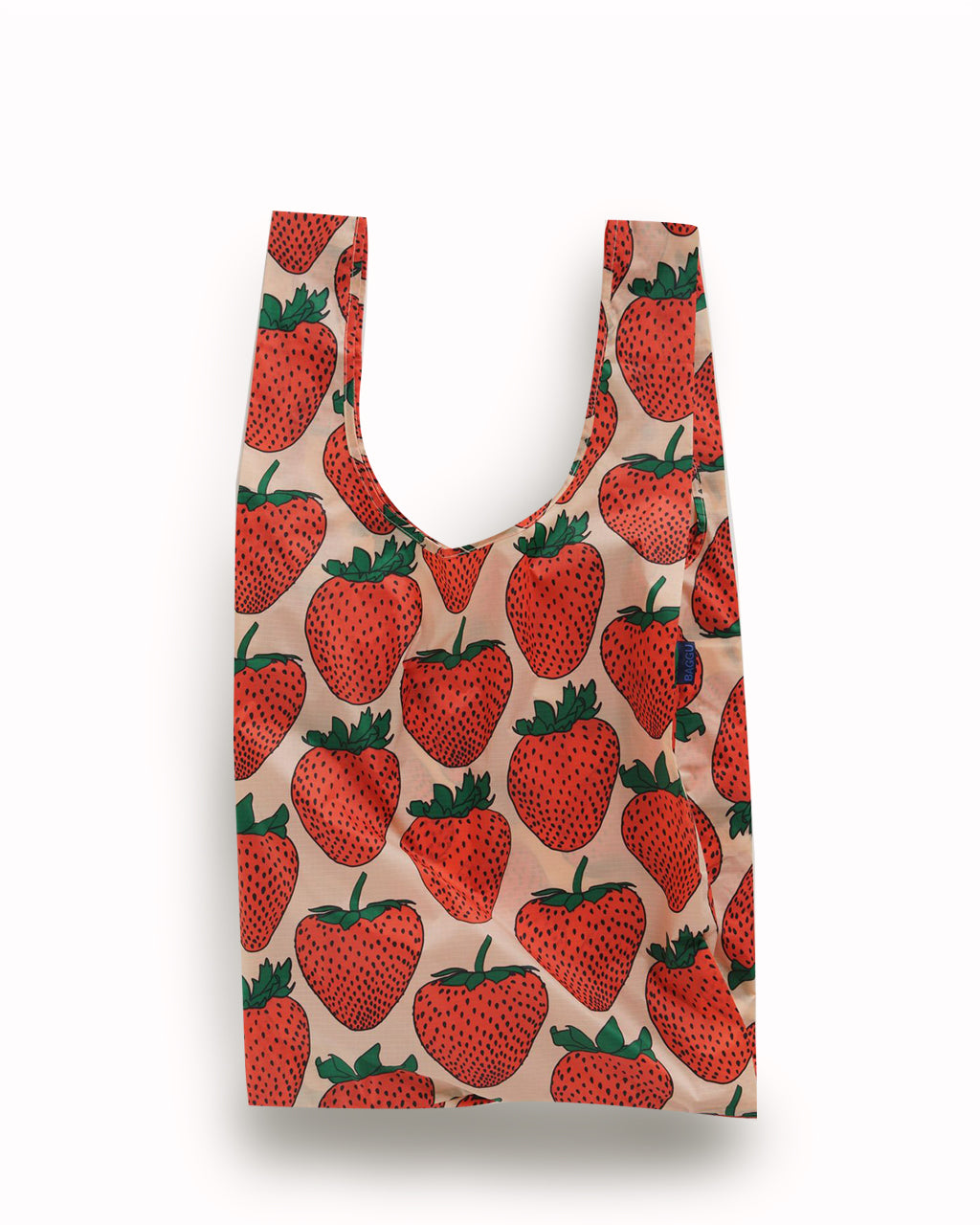 Baggu Big Reusable Bag in Strawberry | Strawberry