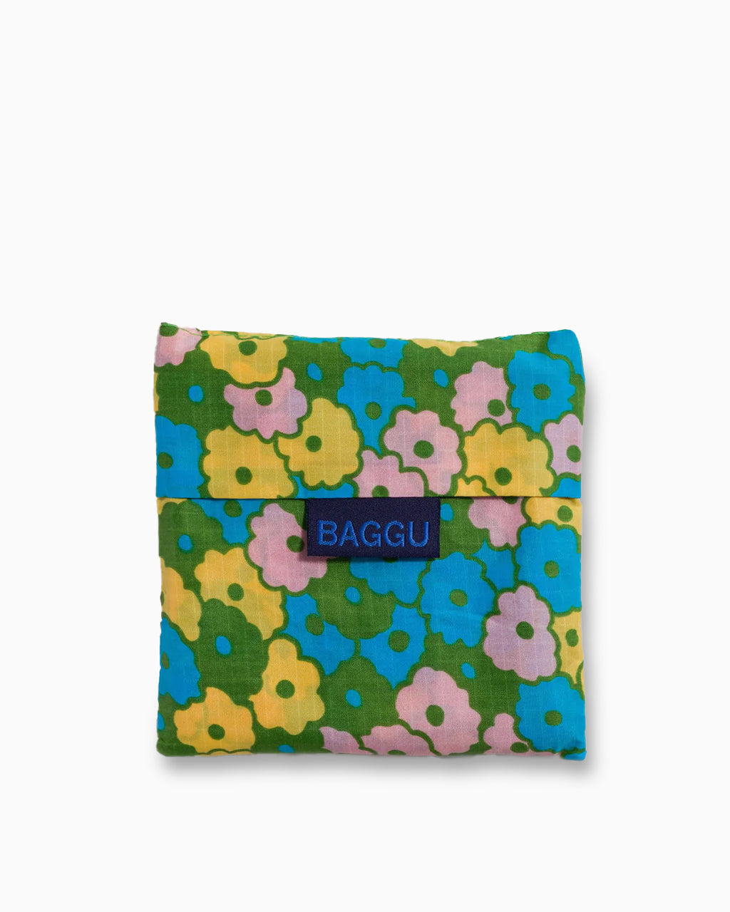 Baggu Standard Reusable Bag with its flat pouch